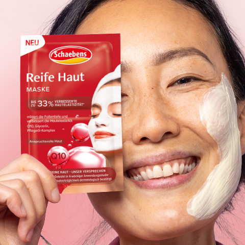 Reife Haut Maske