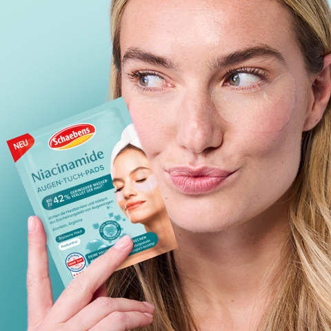 Niacinamide Augen-Tuch-Pads