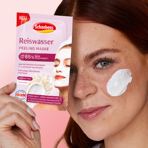 Reiswasser Peeling Maske