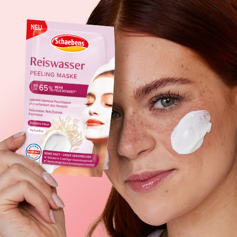 Reiswasser Peeling Maske