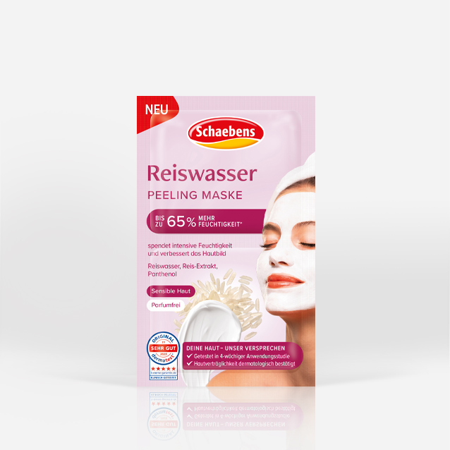Reiswasser-Peeling-Maske-Teaser
